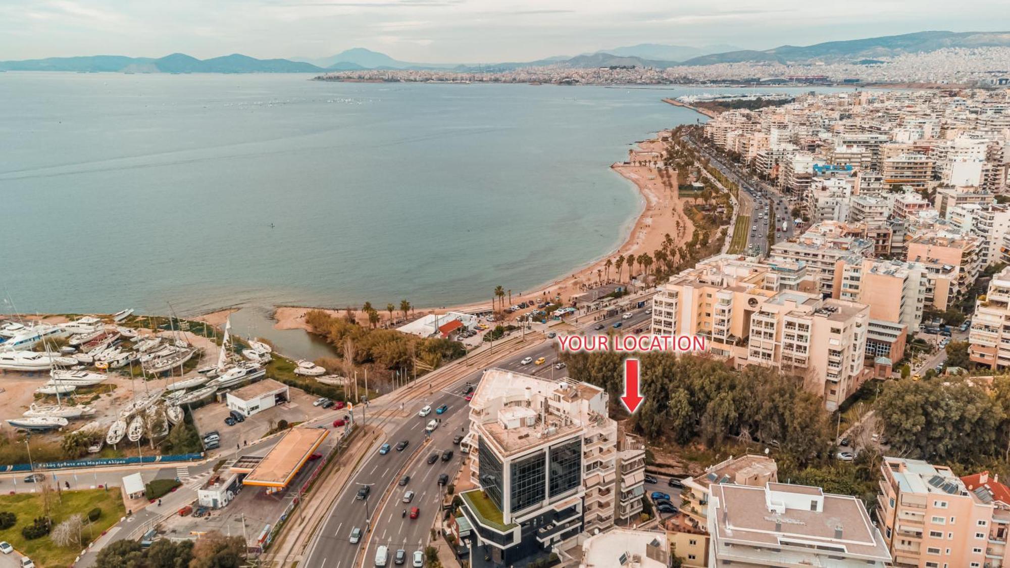 Lux Modern ανακαινισμένο 150m από την πλαζ 'έδεμ' Athen